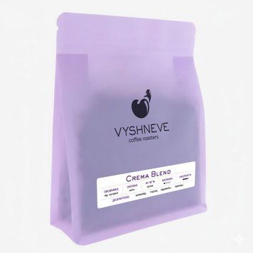 Купаж кави Crema 1 кг в зернах (40% Арабіка, 60% Робуста) crema_s фото