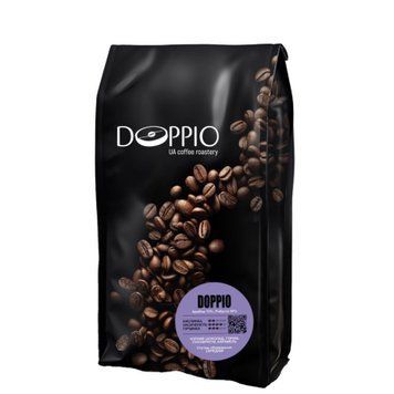 Суміш кави DOPPIO (купаж: 70% Арабіки, 30% Робусти) 1 кг зернова blend_doppio_s фото